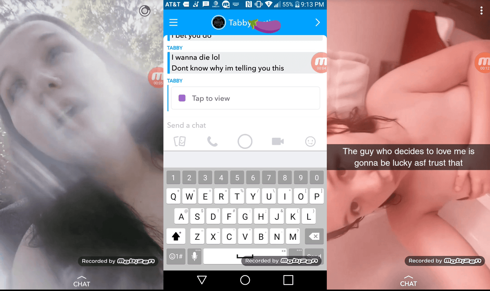 Tabbi talks trash then sends anyway